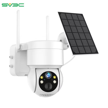 ICSEE Security Solar Camera Outdoor, Wifi Dome Camera with Solar Panel, Wireless IP CCTV, 7800Ma Rechargeable Battery