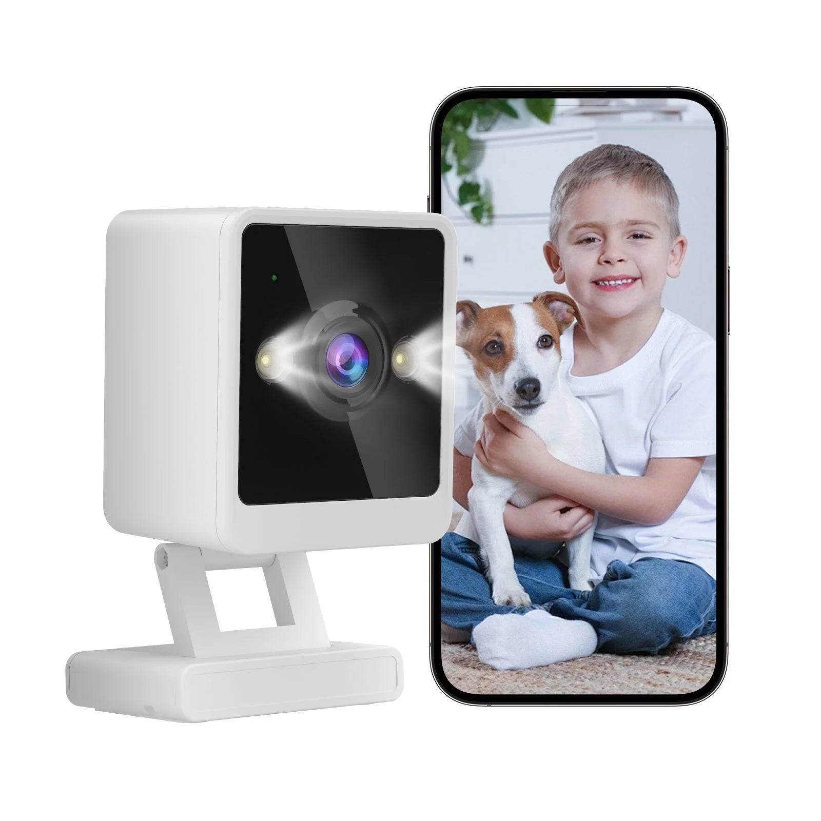 Wifi Indoor Security Cameras, 1080P Baby Monitor with Motion Detection for Home/Office/Baby,App Control